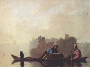 Fur Traders Descending the Missouri (mk13)
